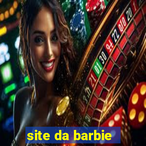 site da barbie - jogos